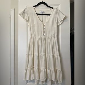 Size 2, cream colored dress